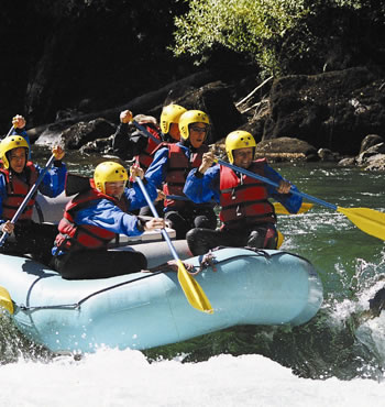 White water rafting